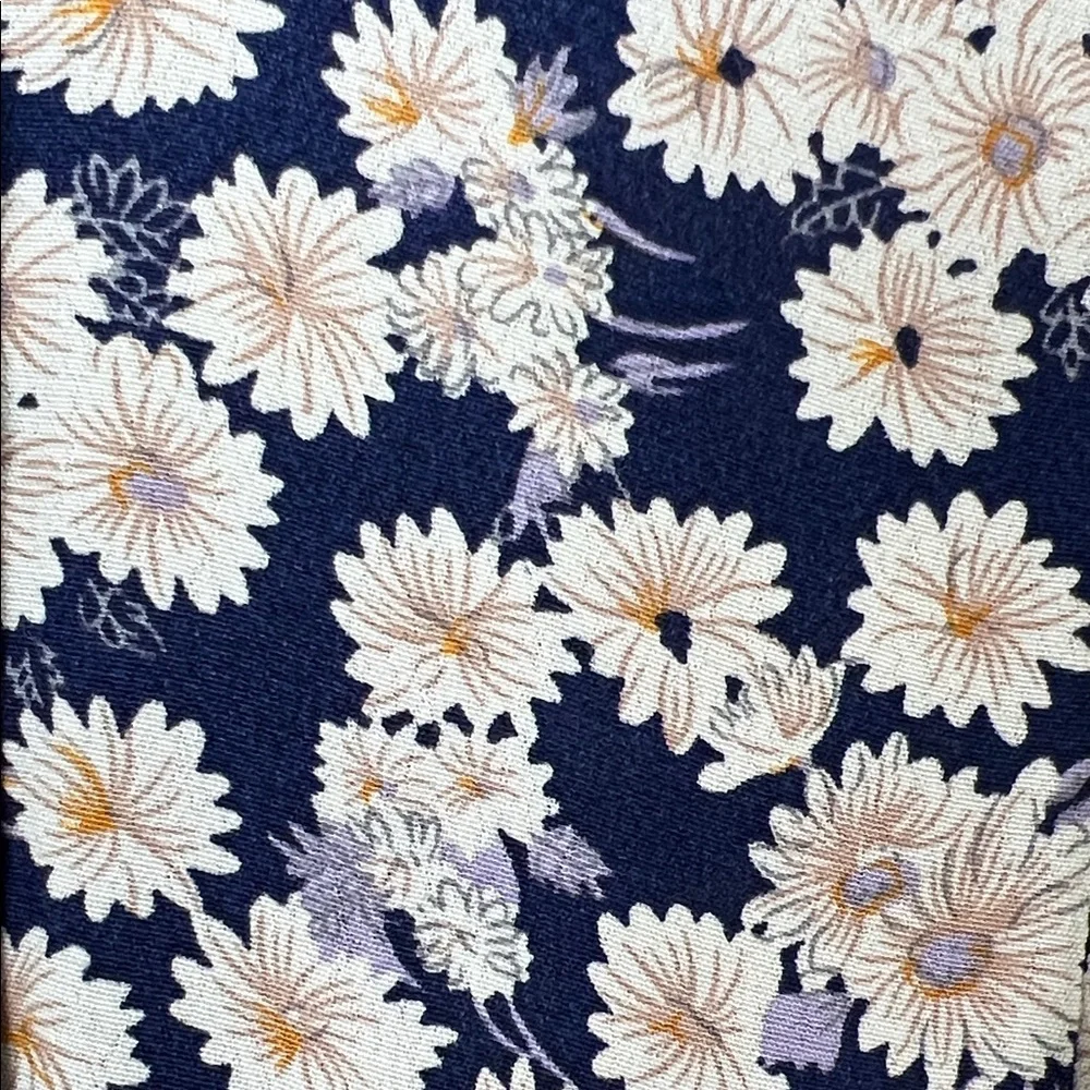 NWOT ROLLA'S Blue and Cream Floral Mini Dress - Picture 6 of 11